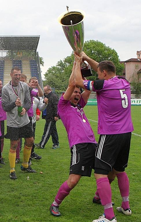 Finále O pohár hejtmana Zlínského kraje FC Slušovice -TJ Nedachlebice.