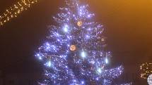 Vánoční strom Uherské Hradiště