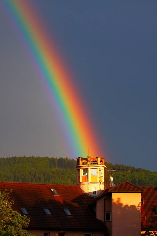 Pohledy na Zlín i přírodu.