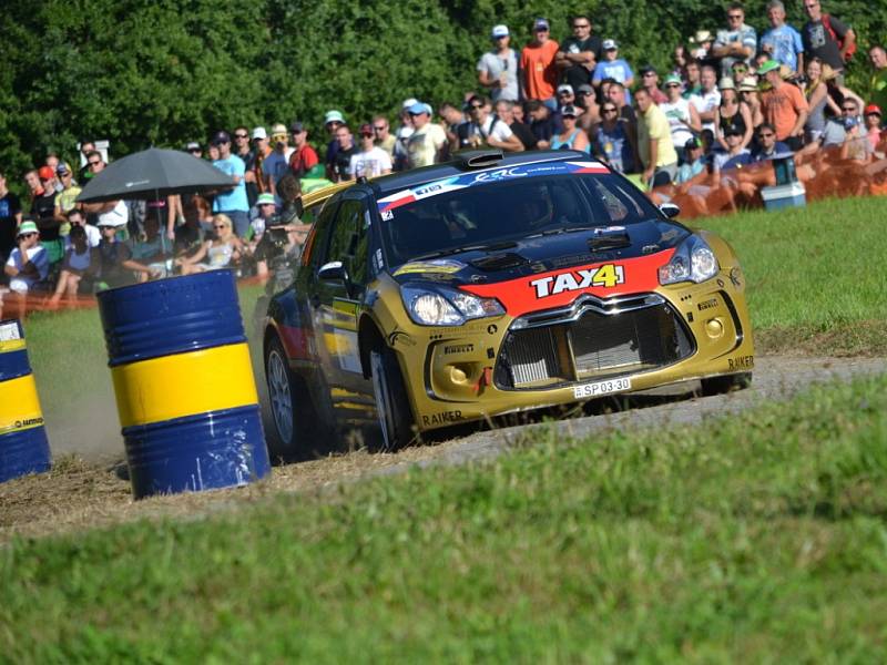 Barum Rally - sobota 27. 8.,  RZ 2 Březová, RZ5 Semetín, RZ 6