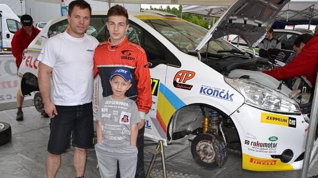 Rally Hustopeče chvíli před startem