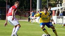 Fotbalisté Zlína ve druholigovém zápase prohráli na Viktorii Žižkov 0:1.