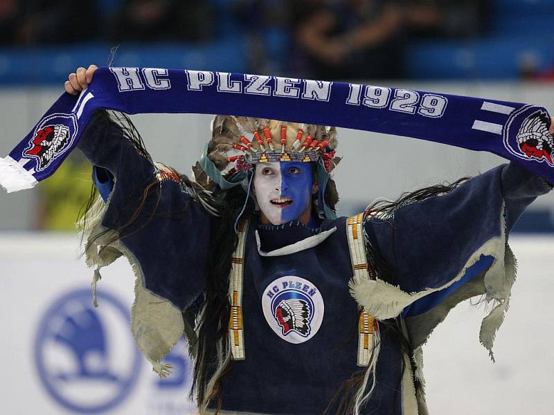 Plzeň, hokej extraliga HC Plzeň 1929 vs. PSG Zlín