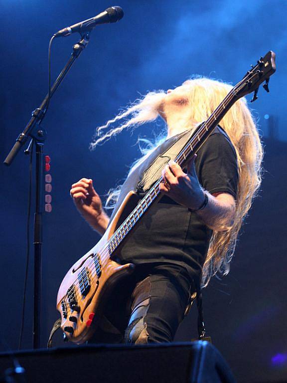 Finská metalová kapela Nightwish na festivalu Masters of Rock