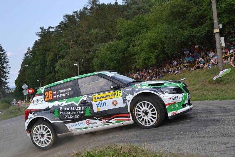 Nedělní etapa Barum Czech Rally Zlín 2017 - RZ 12 Košíky a RZ 14 Pindula 