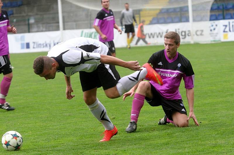 Finále O pohár hejtmana Zlínského kraje FC Slušovice -TJ Nedachlebice.