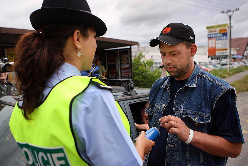 Policejní kontroly po skončení festivalu Masters of Rock