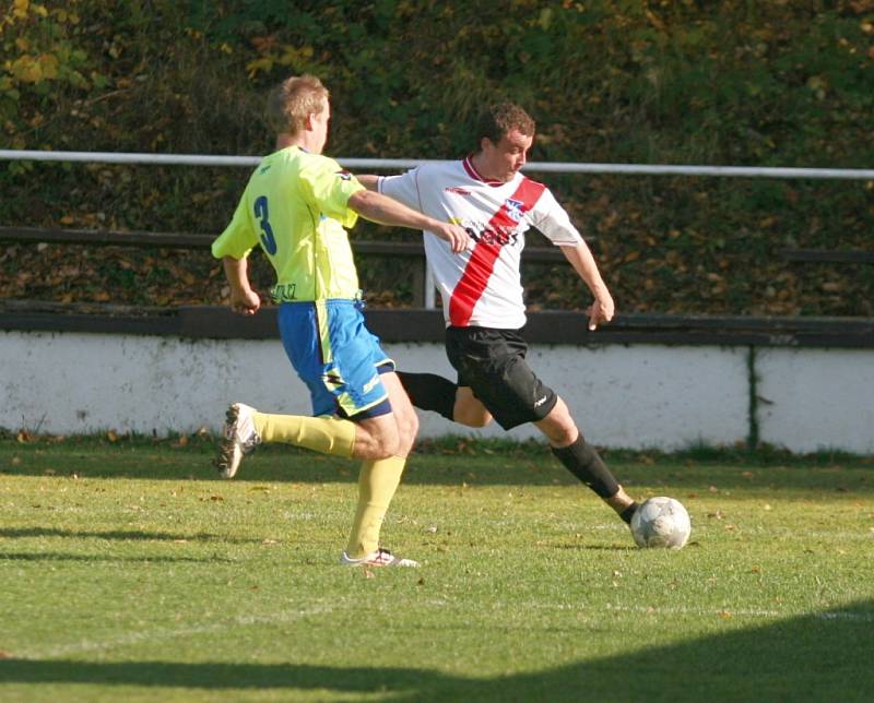 Fotbal I. A třída: Podkopná Lhota – Kelč 