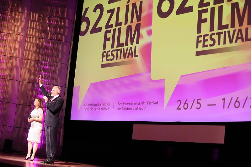 62. ZLÍN FILM FESTIVAL 2022  slavnostní zahájení 26. 5. 2022