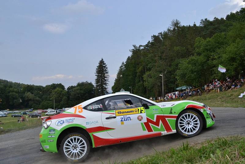 Nedělní etapa Barum Czech Rally Zlín 2017 - RZ 12 Košíky a RZ 14 Pindula 