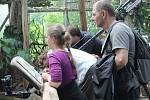 Natáčení reklamy ve zlínské Zoo