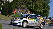 Páteční kvalifikační zkouška a shakedown před zahájením 44. ročníku Barum Czech Rally Zlín