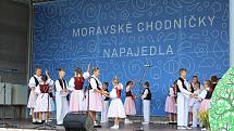 Moravské chodníčky se každoročně konají v Napajedlích. Jde o tradiční setkání folklórních souborů ze Slovácka, Valašska a Hané. Letos se sešli už po jednadvacáté.