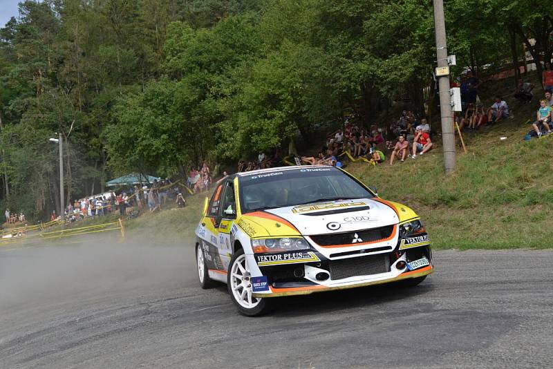 Nedělní etapa Barum Czech Rally Zlín 2017 - RZ 12 Košíky a RZ 14 Pindula 