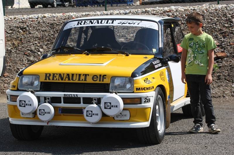 Barum Czech Rally Zlín 2014. Depo veteránů.