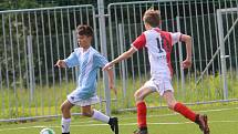 Fotbal McDonlads Cup. Krajské kolo Vršava Zlín. ZŠ Slovan Kroměříž (červeno bílý) - ZŠ Komenského Zlín staršíí