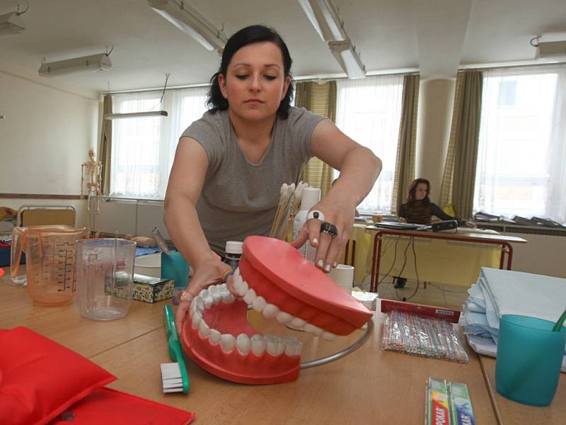 Praktická část maturitní zkoušky na Soukromé střední škole pedagogické a sociální ve Zlíně.