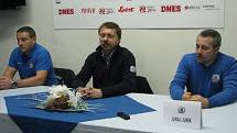 Tisková konference po hokeji PSG Zlín - Chomutov