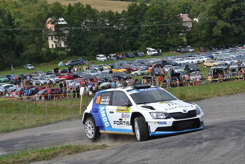 Nedělní etapa Barum Czech Rally Zlín 2017 - RZ 12 Košíky a RZ 14 Pindula 