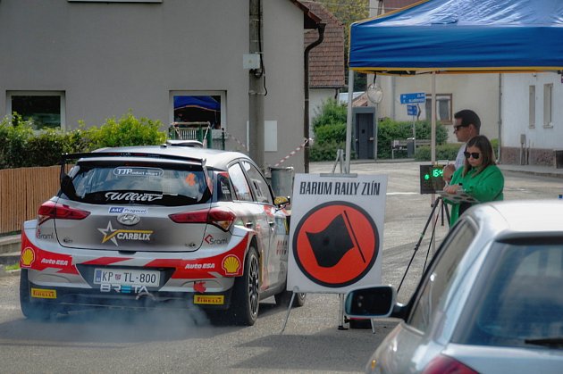 OBRAZEM: na shakedownu Rallysprintu Kopná byl nejrychlejší Stříteský
