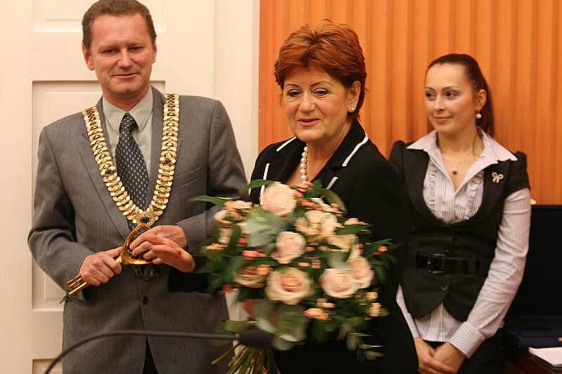 Zasedání zastupitelstva města Zlína, které do svého čela 19. listopadu jako primátora zvolilo Miroslava Adámka.