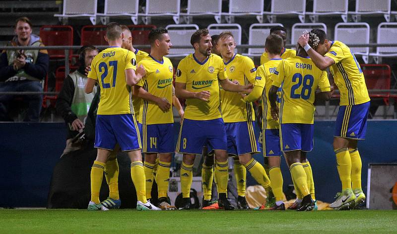 UEFA liga  FC Zlín -  FC Kodaň