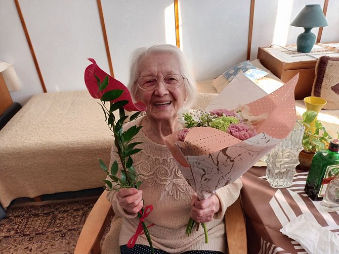 Drahomíra Stehlíková ze Zlína oslavila 12. února 2023 své 101. narozeniny.