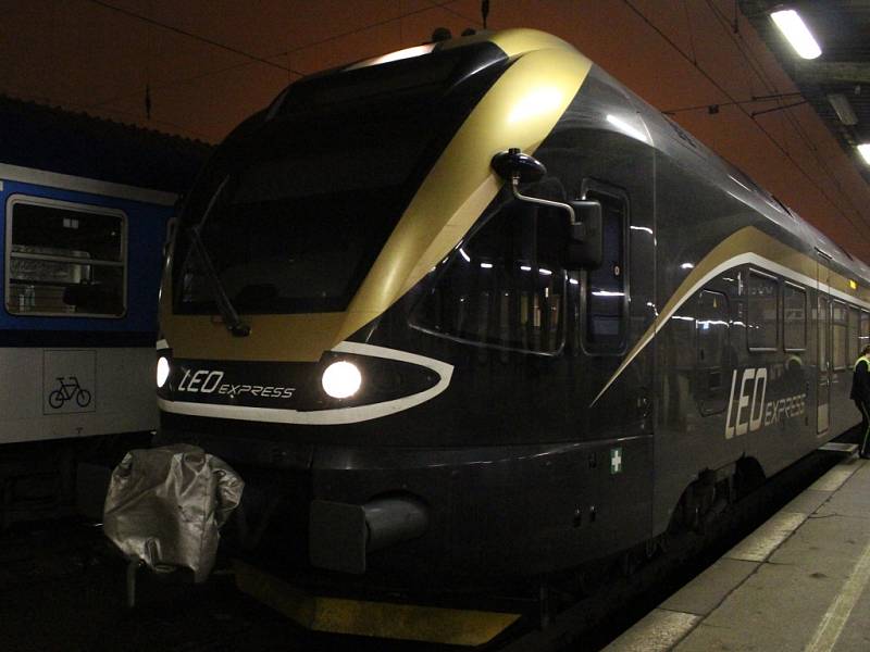 Leo Express poprvé přes Otrokovice do Prahy