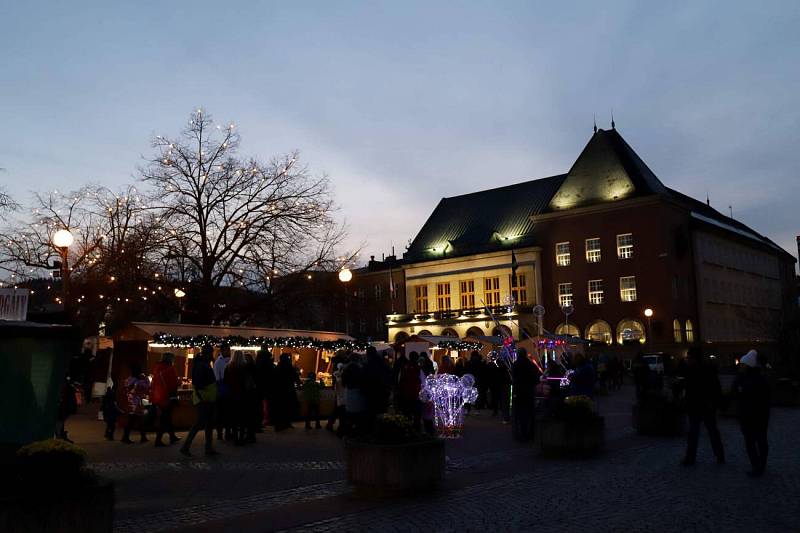 Rozsvícení vánočního stromu ve Zlíně, 1.12.2019