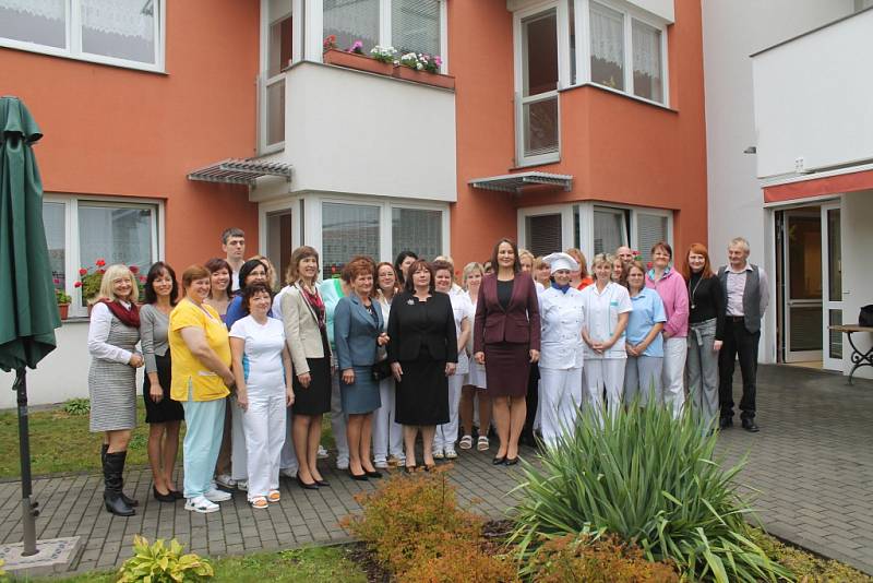 Setkání Ivany Zemanové v Naději – Domov pokojného stáří.