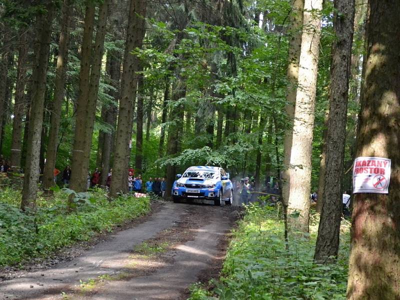 Barum Czech Rally Zlín: RZ 7 Maják 