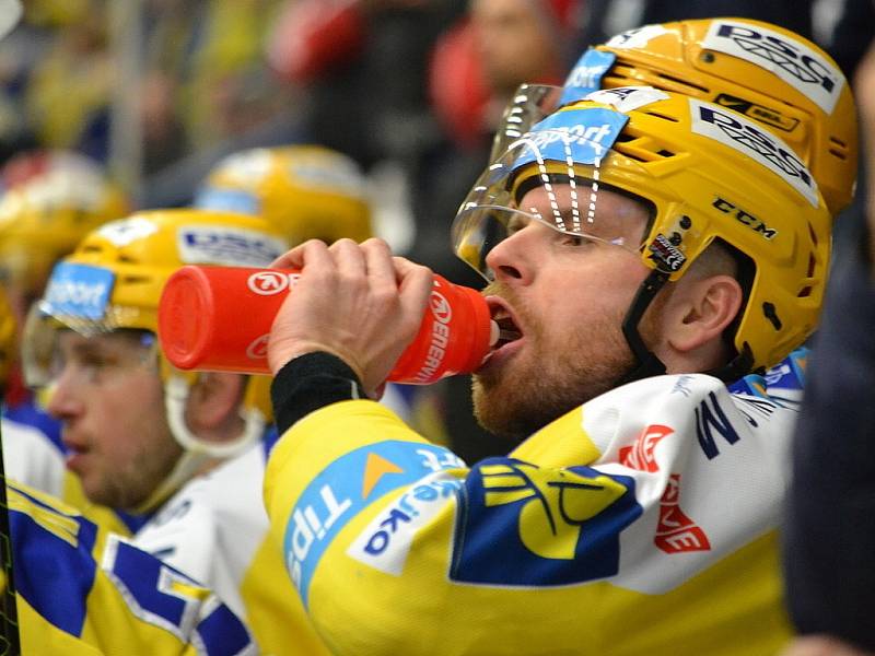 Hokej Zlín - Třinec, 2. předkolo, úterý - 1. třetina