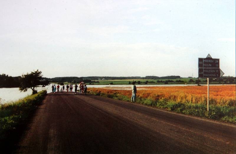Povodně v Otrokovicích v roce 1997