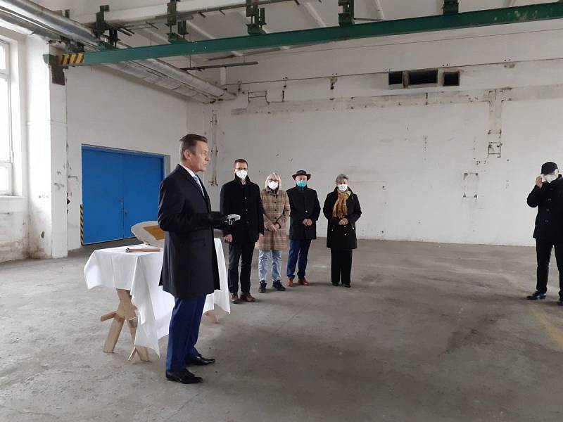 Slavnostní zahájení výstavby nové výjezdové základny Zdravotnické záchranné služby Zlínského kraje (ZZS ZK) v Otrokovicích