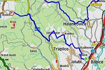 11. a 14. ­ Kudlovice (22,57 km), neděle 9.46 a 13.05
