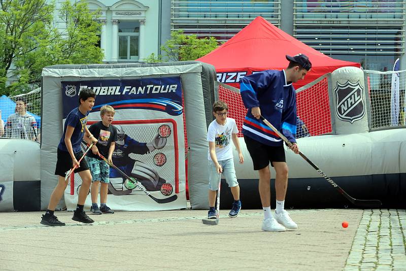 NHL Global Fan Tour Zlín na náměstí Míru