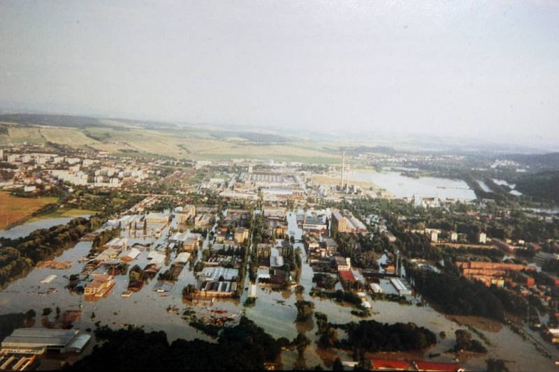 Povodně v Otrokovicích v roce 1997