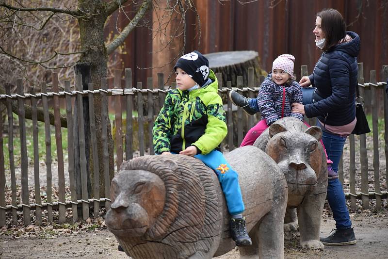 Zlínská zoologická zahrada, duben 2021.