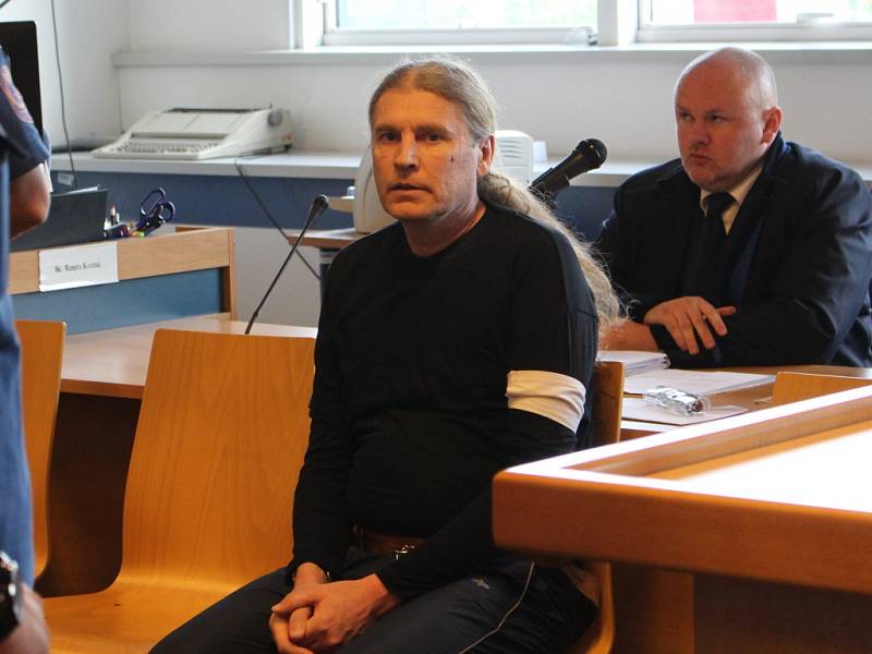 Obžalovaný Petr H. u krajského soudu ve Zlíně