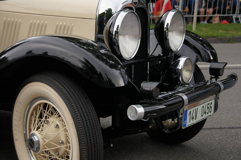 Start 49. ročník Barum Czech Rally. Bugatti