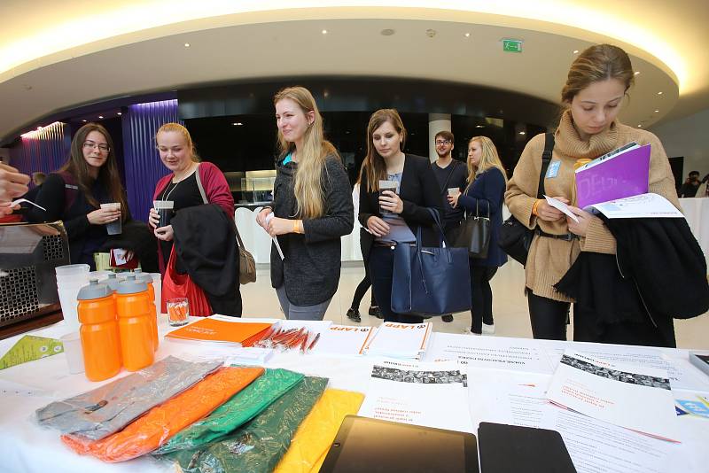 Veletrh pracovních příležitostí  BUSINESS DAY 2018 na UTB ve Zlíně.Firma LAPP