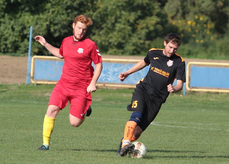 Fotbalisté Louk doma v 7. kole krajské I. B třídy skupiny B podlehli Přílukám 1:2 na penalty.