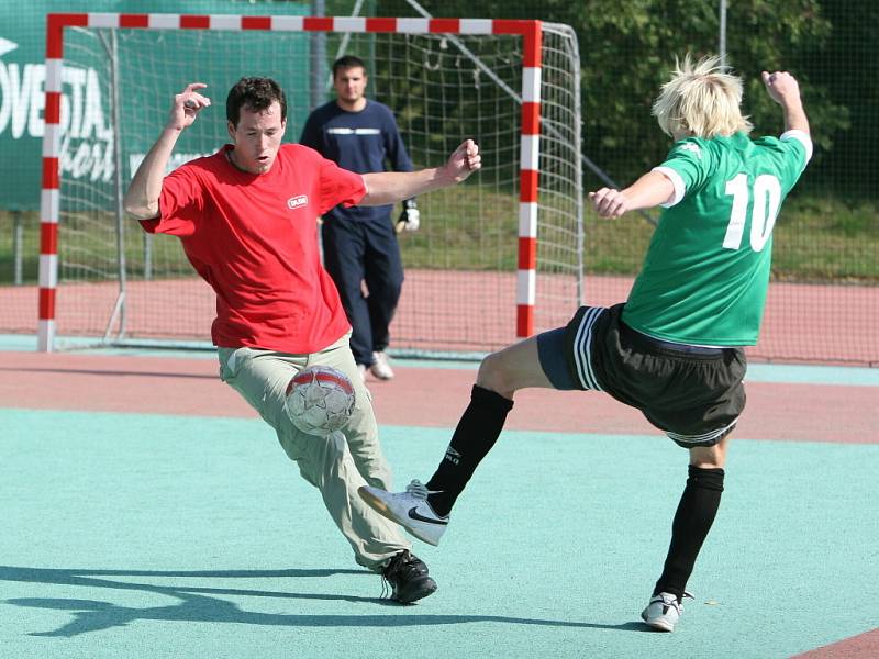 I. liga malé kopané Zlín - 2. kolo.