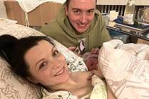 Zlínská porodnice přivítala Matěje, první miminko roku 2023.