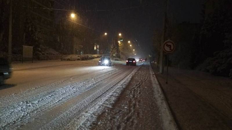 Dopravní situace ve Zlíně 28. 1. 2019