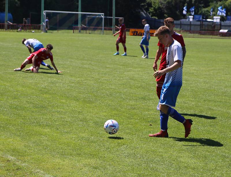 Fotbalové Kvítkovice doma prohrály s nováčkem druhé ligy Sigmou Olomouc "B" 3:6.