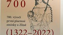 Výstava k 700. výročí první písemné zmínky o Zlínu. Muzeum jihovýchodní Moravy.