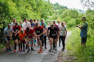 běh na 2 míle ve Zlíně, červen 2022