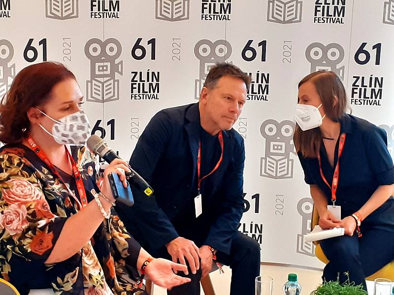 Americký filmový producent Bill Gerber na Zlín Film Festu.