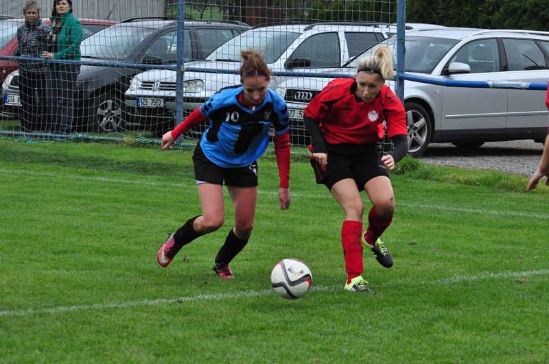 Krajský přebor žen Lužkovice - Brumov 2:1 po penaltách 